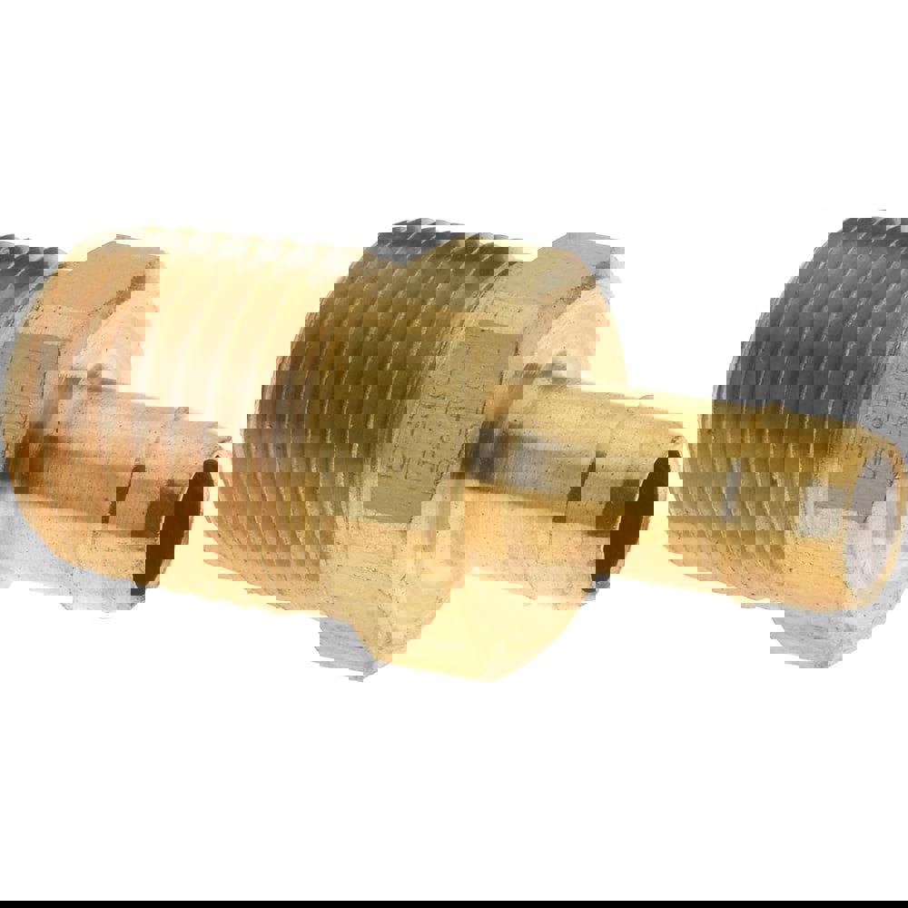 Barbed Tube Male Connector: 1/4